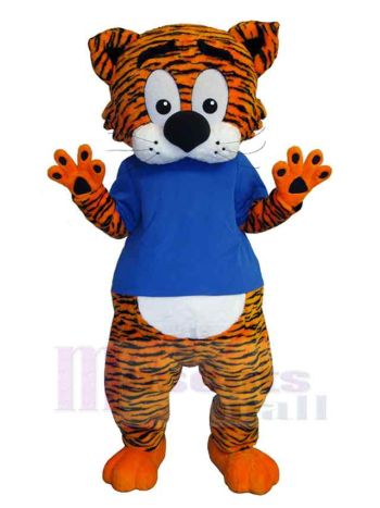 Tiger maskottchen kostüm