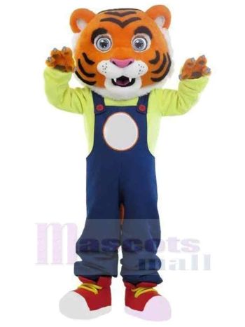 Tiger maskottchen kostüm
