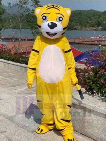 Tiger maskottchen kostüm