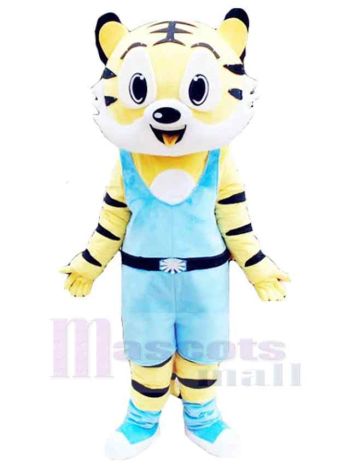 Tiger maskottchen kostüm