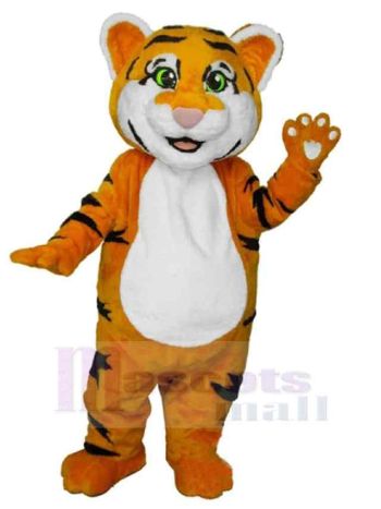 Tiger maskottchen kostüm