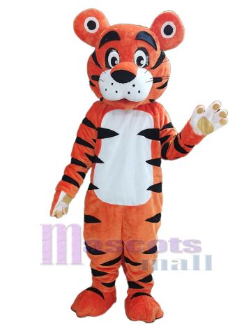 Tiger maskottchen kostüm