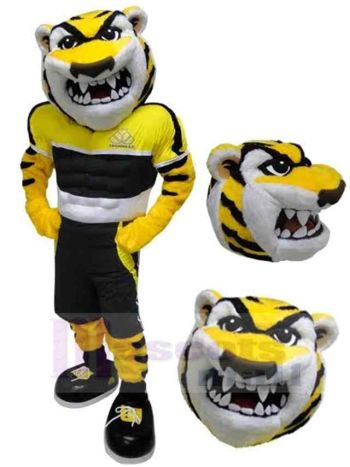 Tiger maskottchen kostüm