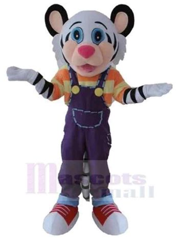Tiger maskottchen kostüm