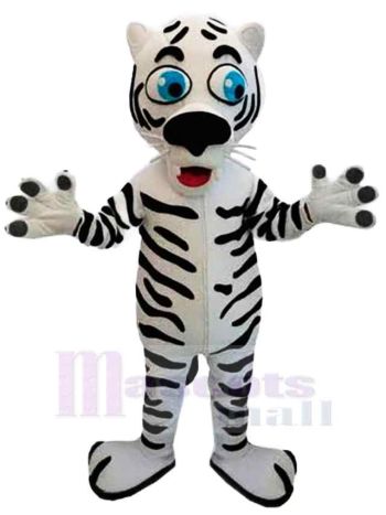 Tiger maskottchen kostüm