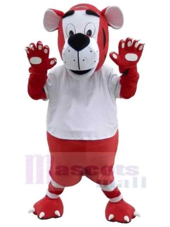 Tiger maskottchen kostüm