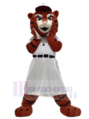 Tiger maskottchen kostüm