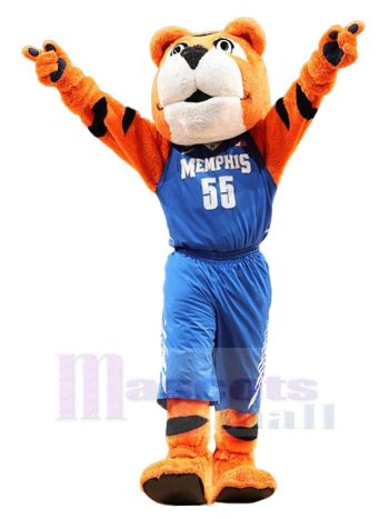 Tiger maskottchen kostüm