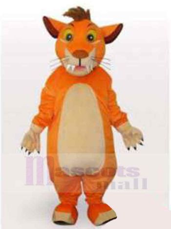 Tiger maskottchen kostüm