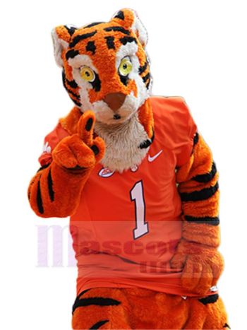 Tiger maskottchen kostüm
