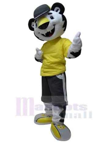 Tiger maskottchen kostüm
