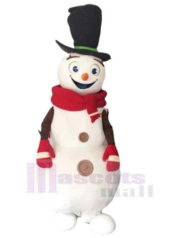 Schneemann maskottchen kostüm