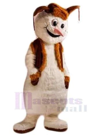 Schneemann maskottchen kostüm