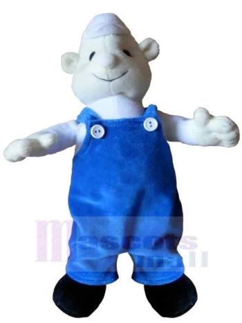 Schneemann maskottchen kostüm