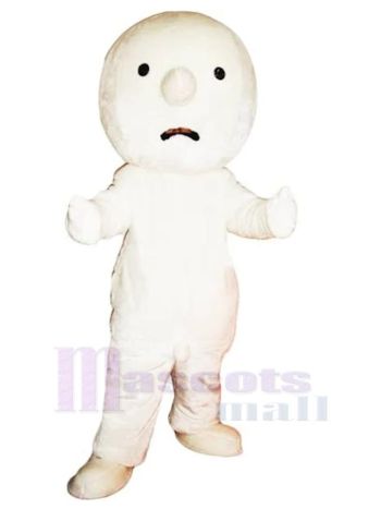 Schneemann maskottchen kostüm