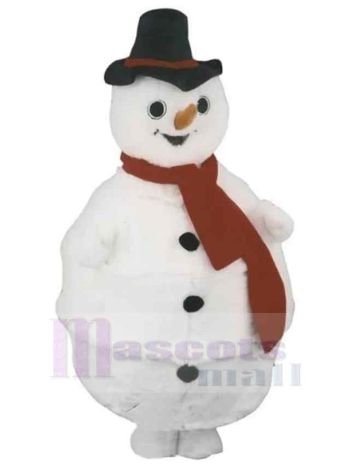 Schneemann maskottchen kostüm