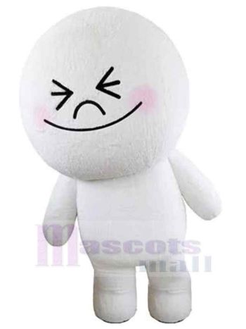 Schneemann maskottchen kostüm