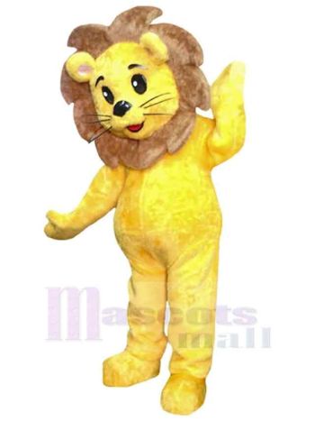 Löwe maskottchen kostüm
