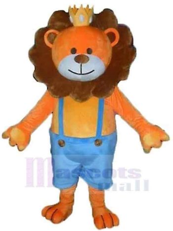 Löwe maskottchen kostüm