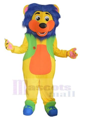 Löwe maskottchen kostüm