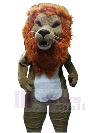Löwe maskottchen kostüm