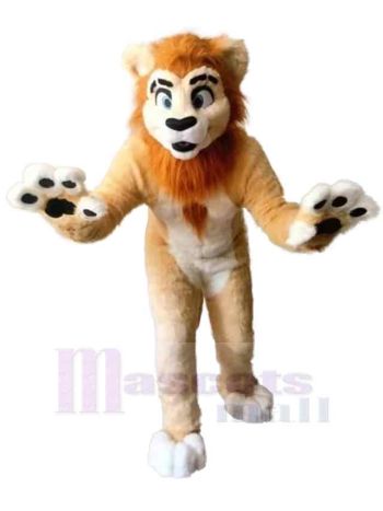 Löwe maskottchen kostüm