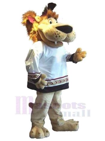 Löwe maskottchen kostüm