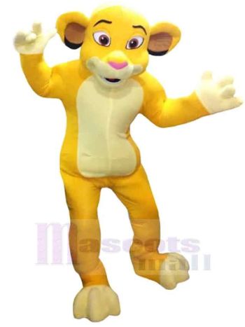 Löwe maskottchen kostüm