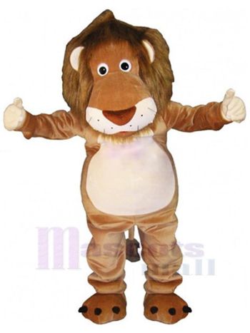 Löwe maskottchen kostüm