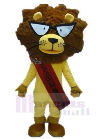 Löwe maskottchen kostüm