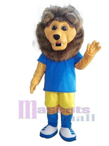 Löwe maskottchen kostüm