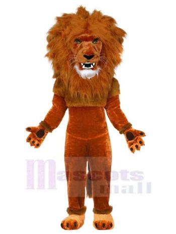 Löwe maskottchen kostüm