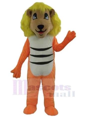 Löwe maskottchen kostüm