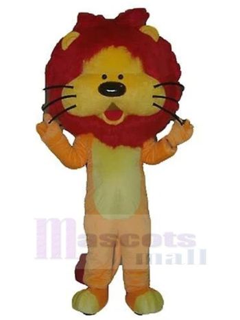 Löwe maskottchen kostüm