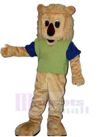 Löwe maskottchen kostüm