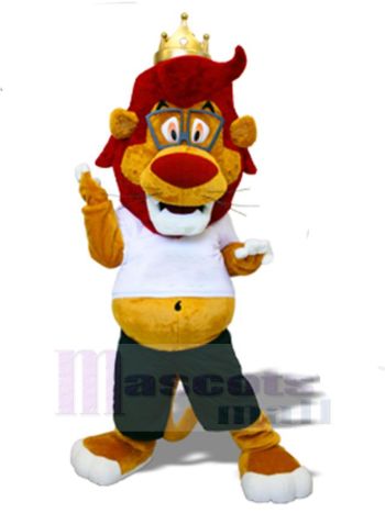 Löwe maskottchen kostüm
