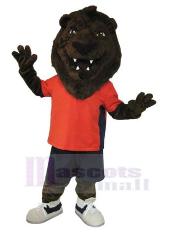 Löwe maskottchen kostüm