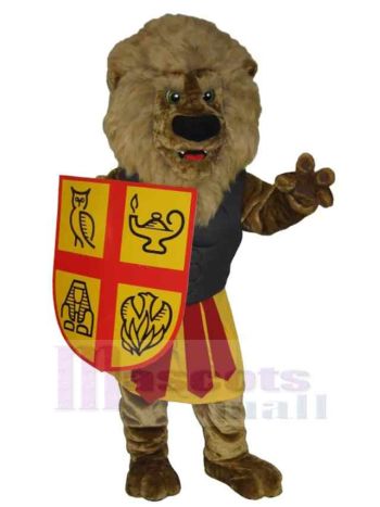 Löwe maskottchen kostüm