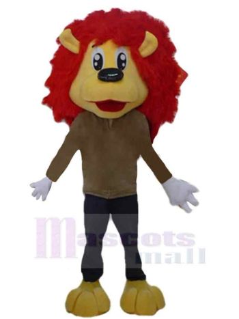 Löwe maskottchen kostüm