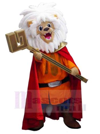 Löwe maskottchen kostüm