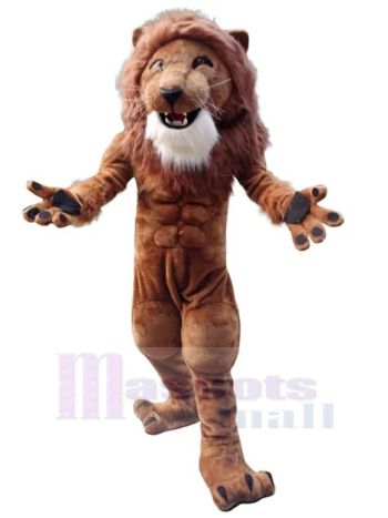Löwe maskottchen kostüm
