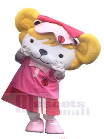 Löwe maskottchen kostüm