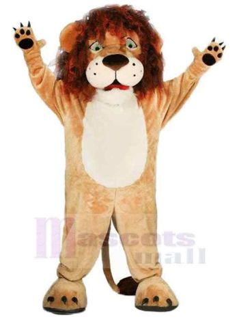 Löwe maskottchen kostüm
