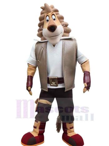 Löwe maskottchen kostüm