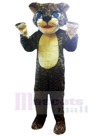 Leopard maskottchen kostüm