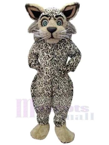 Leopard maskottchen kostüm