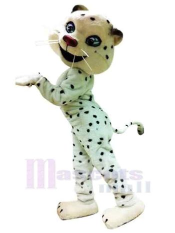 Leopard maskottchen kostüm