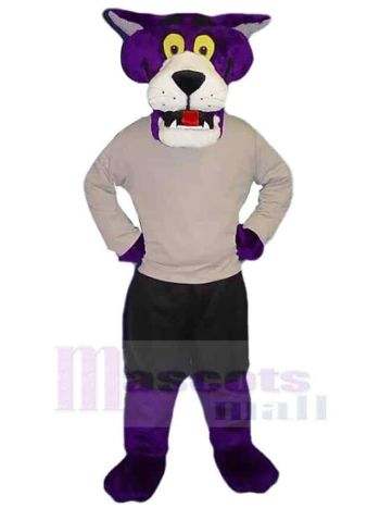 Panther maskottchen kostüm