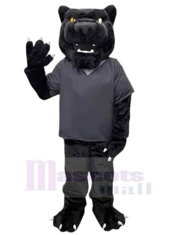Panther maskottchen kostüm