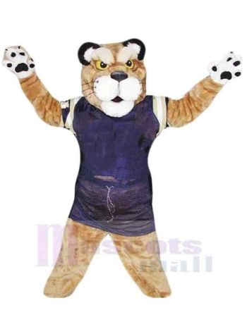 Panther maskottchen kostüm